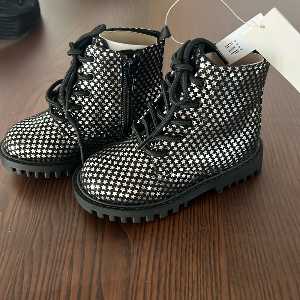 Baby Gap combat boots